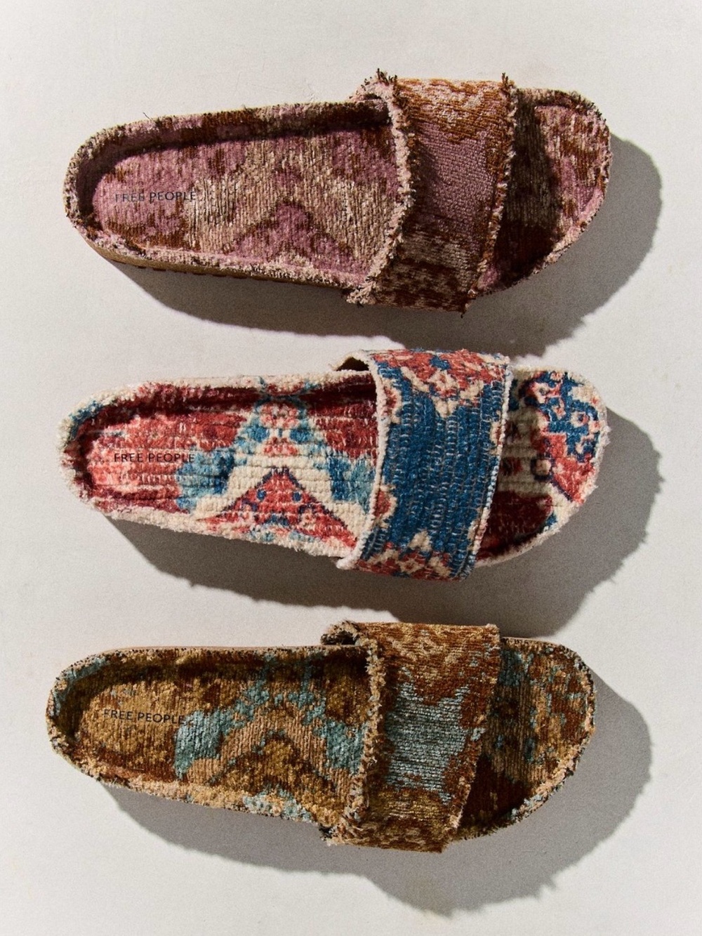 FREE PEOPLE Woven Wonders Footbed Sandals